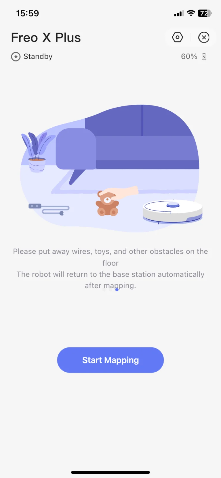 Narwal Freo X Plus önürítős robotporszívó teszt 48