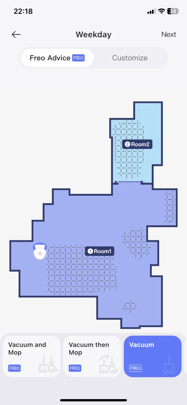 Narwal Freo X Plus önürítős robotporszívó teszt 53