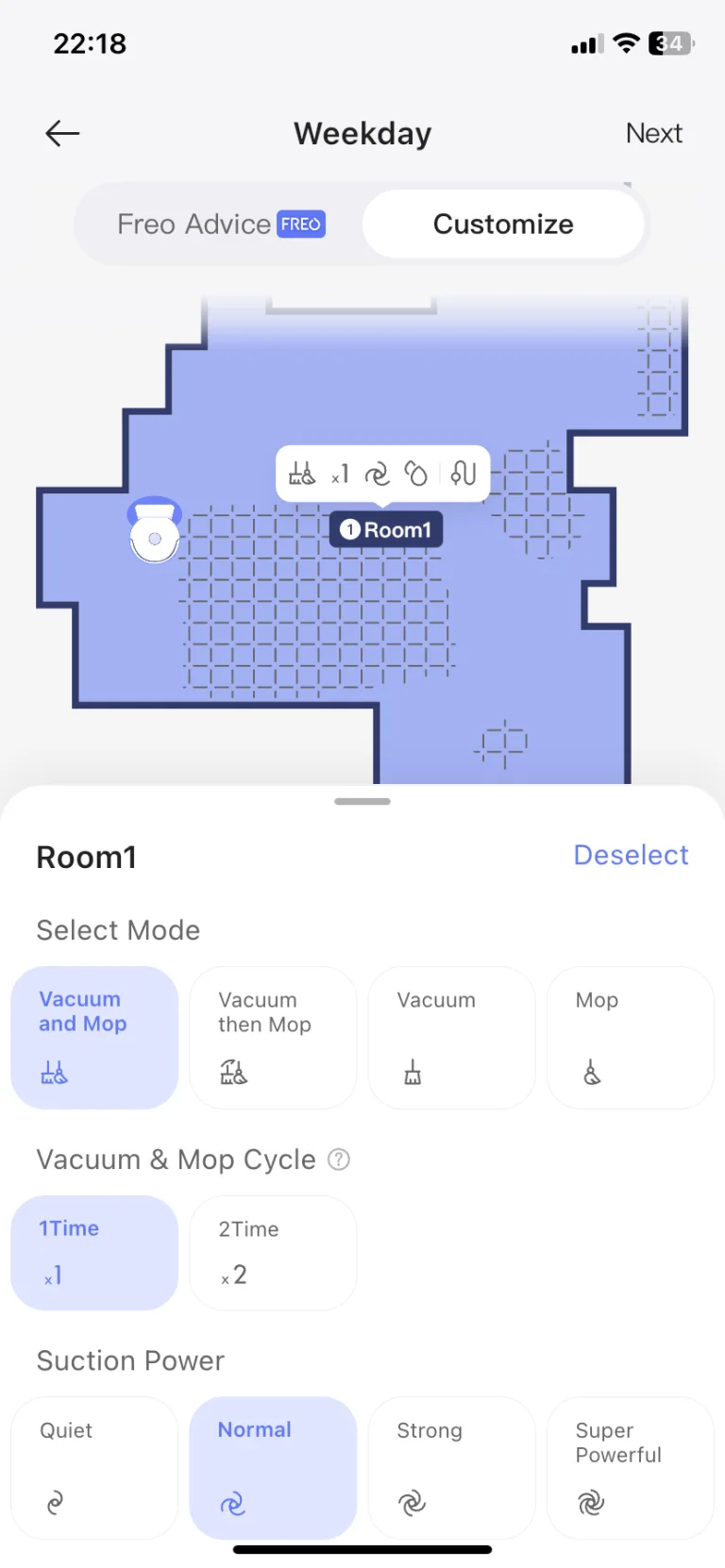 Narwal Freo X Plus önürítős robotporszívó teszt 54