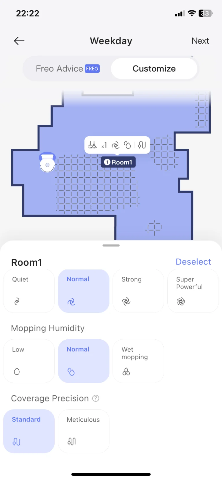 Narwal Freo X Plus önürítős robotporszívó teszt 55