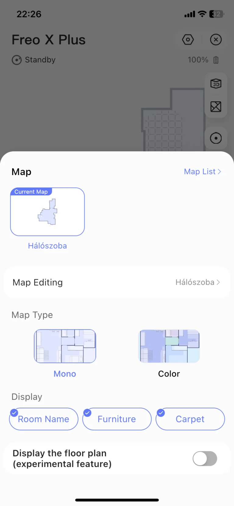 Narwal Freo X Plus önürítős robotporszívó teszt 59
