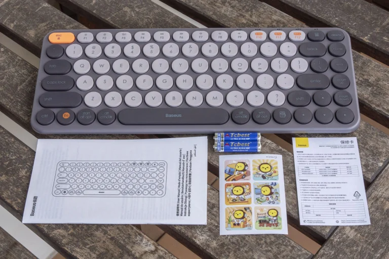 Baseus K01A BT billentyűzet teszt 3