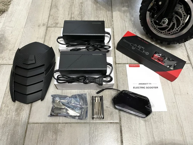 Essai 1 de la trottinette électrique ANGWATT T2