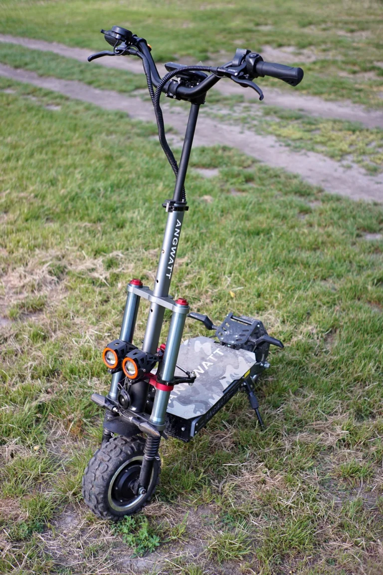 Essai 1 de la trottinette électrique ANGWATT T20