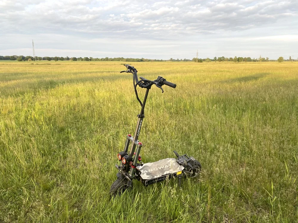 Essai 1 de la trottinette électrique ANGWATT T1