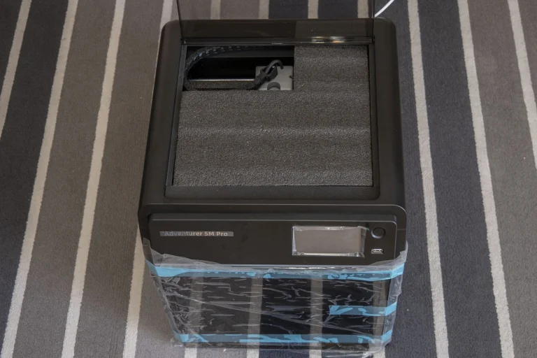 FlashForge Adventurer 5M Pro 3D nyomtató teszt 3