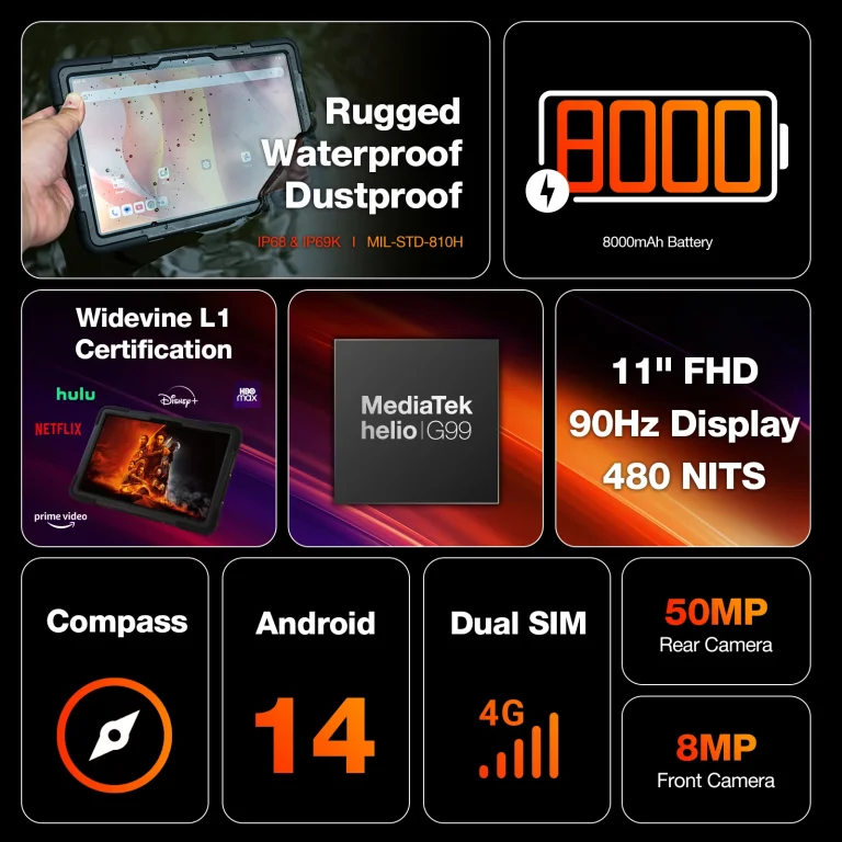 AGM Pad P2 tablet teszt 2