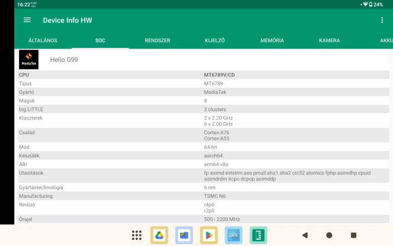 AGM Pad P2 tablet teszt 44