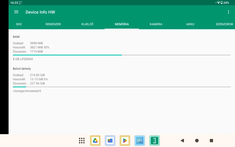 AGM Pad P2 tablet teszt 47