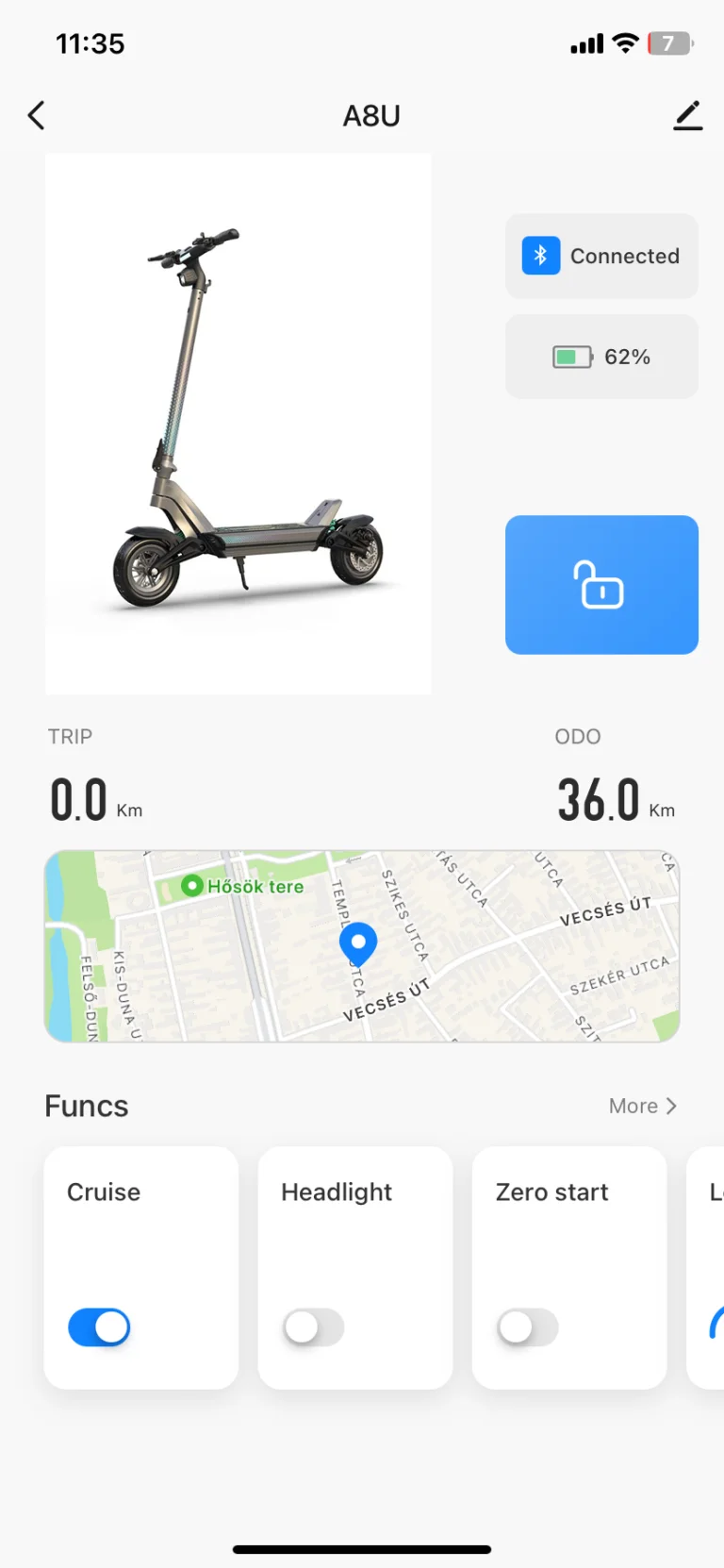 OOTD S10 elektromos roller teszt 35