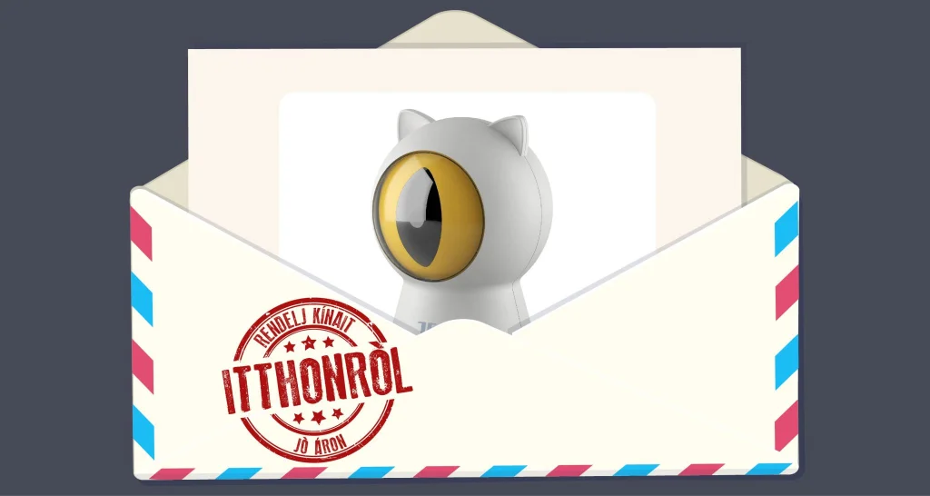 Rendelj kínait itthonról: Tesla okos lézerjáték cicáknak 1