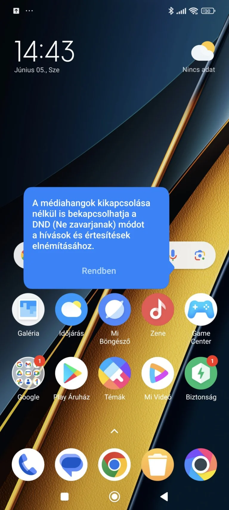 Prueba 6 del teléfono inteligente Poco X5 Pro 21G