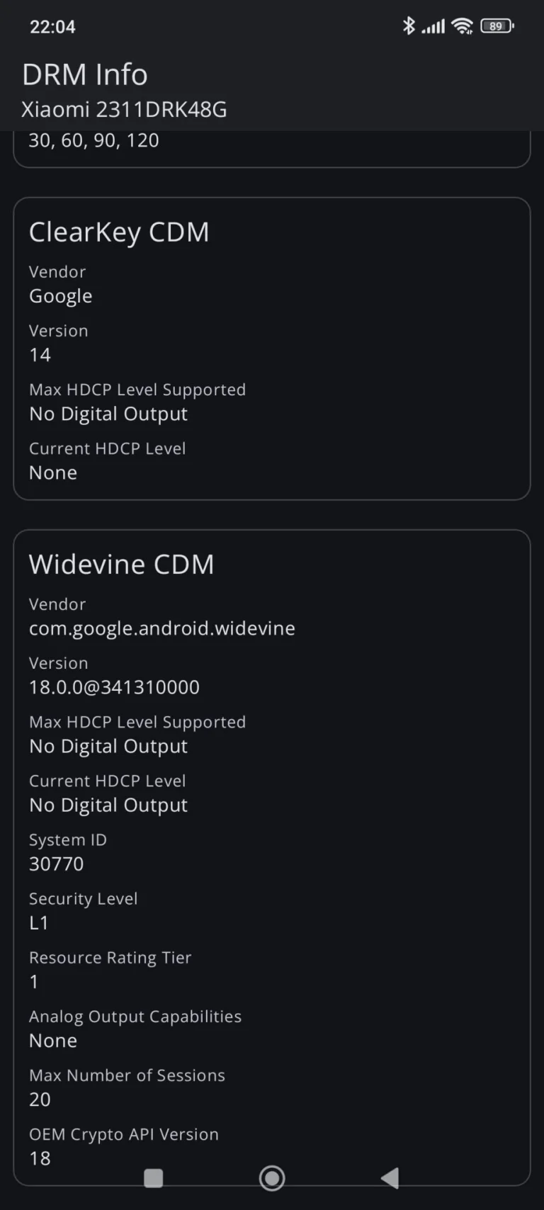 Prueba 6 del teléfono inteligente Poco X5 Pro 37G