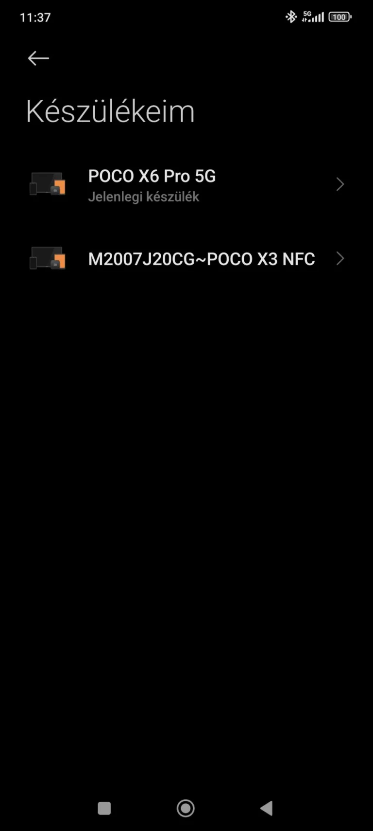 Prueba 6 del teléfono inteligente Poco X5 Pro 47G