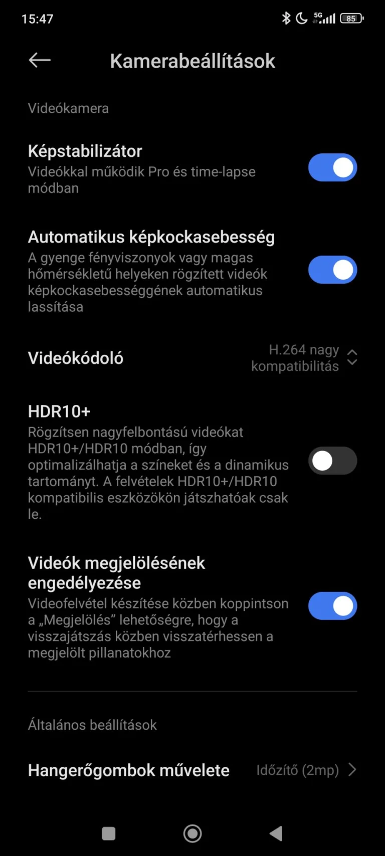 Prueba 6 del teléfono inteligente Poco X5 Pro 52G