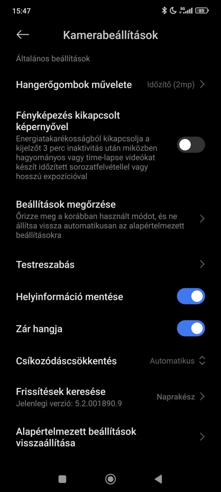 Prueba 6 del teléfono inteligente Poco X5 Pro 53G