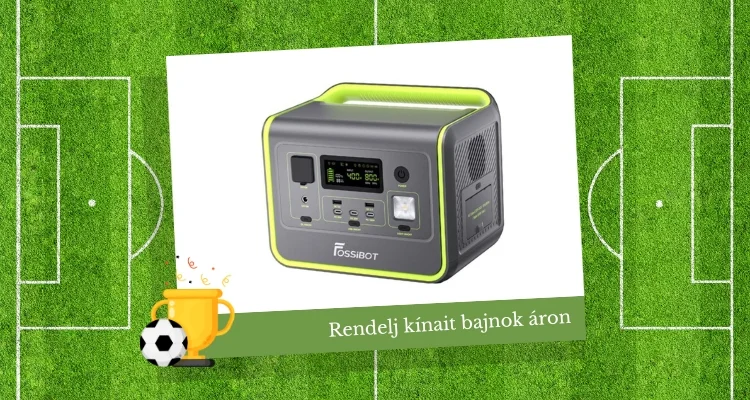 Rendelj kínait bajnok áron: Fossibot F800 power station 1