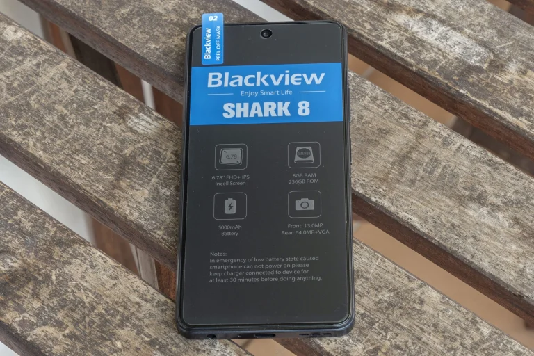 Test 8 du smartphone Blackview Shark 11