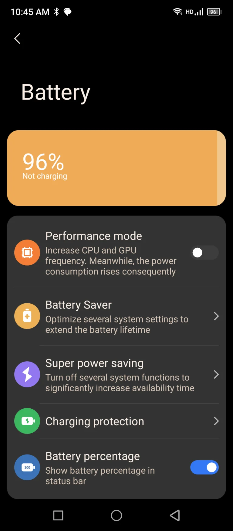 Test 8 du smartphone Blackview Shark 39