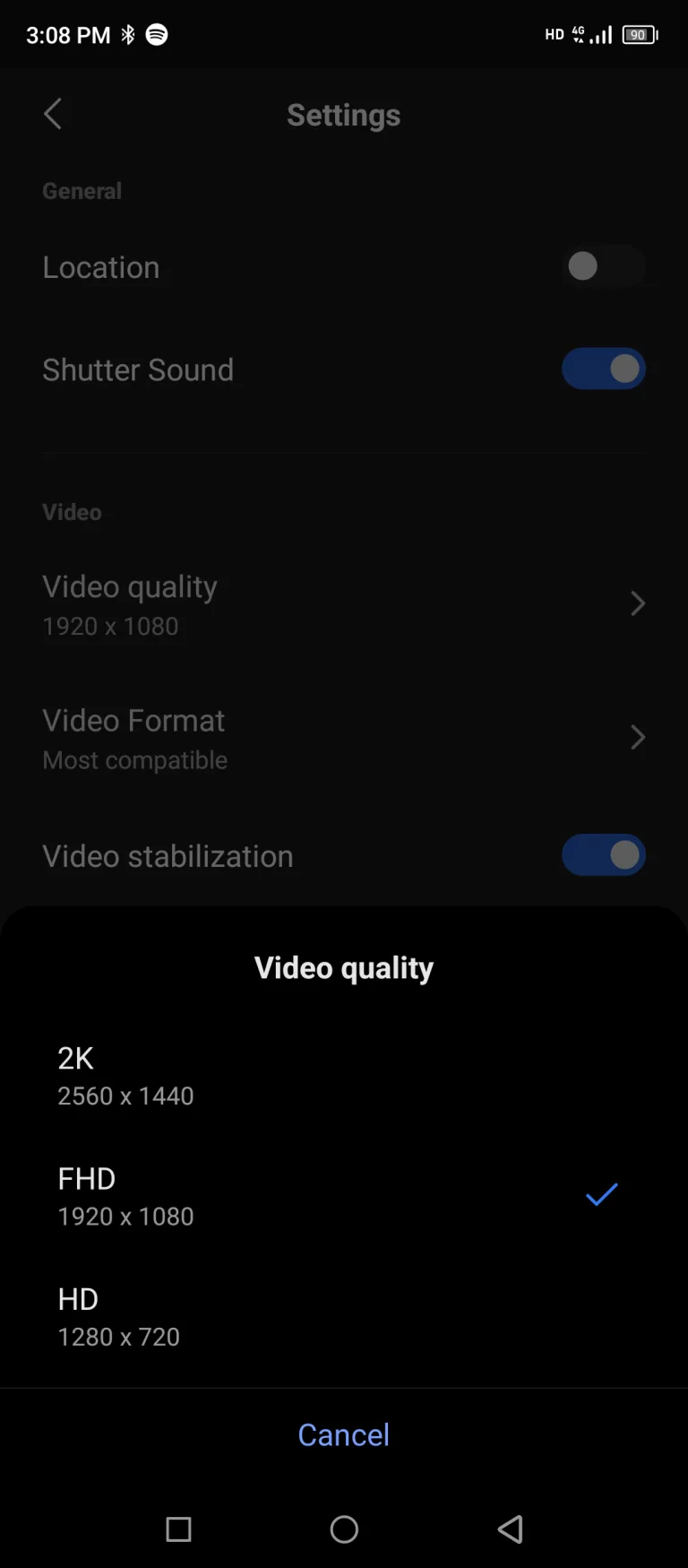 Test 8 du smartphone Blackview Shark 41