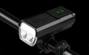 La última luz para bicicletas de Bikight incluso tiene un panel solar