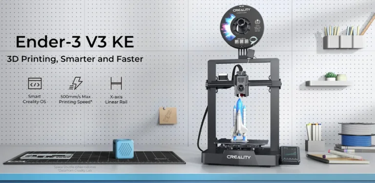 Prueba 3 de la impresora 3D Creality Ender 3 V48-KE