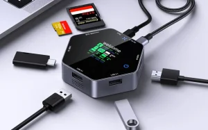 11 000 Ft alá ment a 8 portos BlitzWolf BW-TH16 hub ára