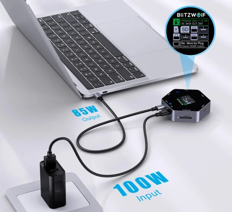 Új Type-C dokkolót adott ki a BlitzWolf, meglepő tudással 4