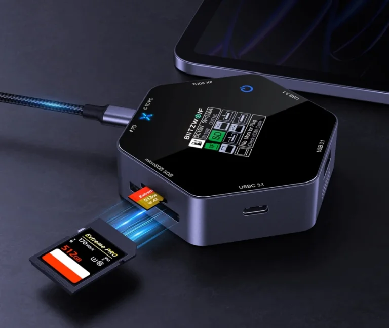 Új Type-C dokkolót adott ki a BlitzWolf, meglepő tudással 3