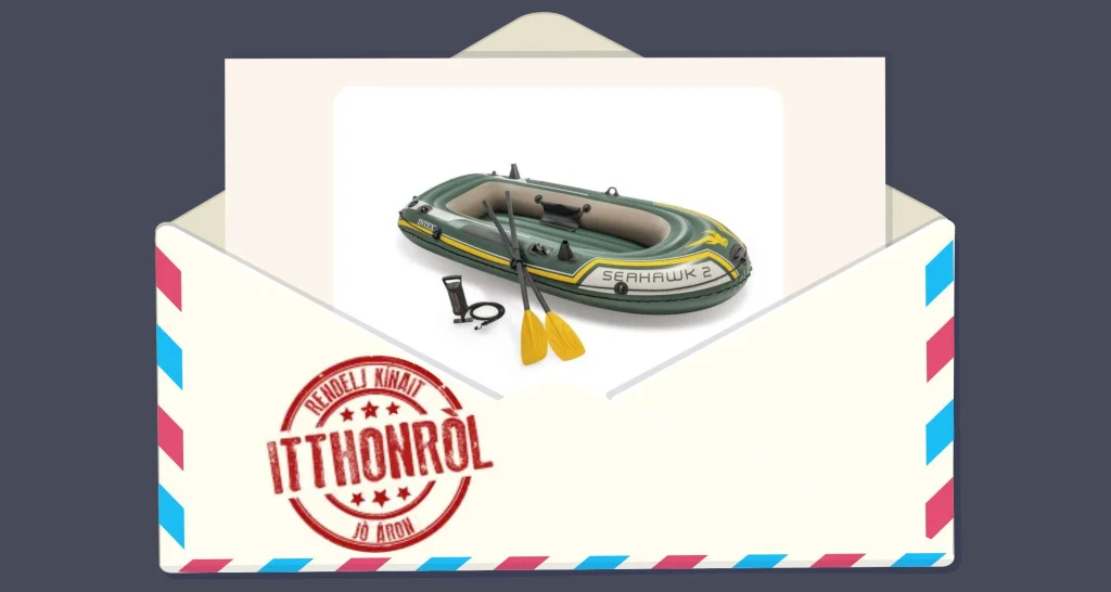 Rendelj kínait itthonról: Intex Seahawk 2 gumicsónak 1