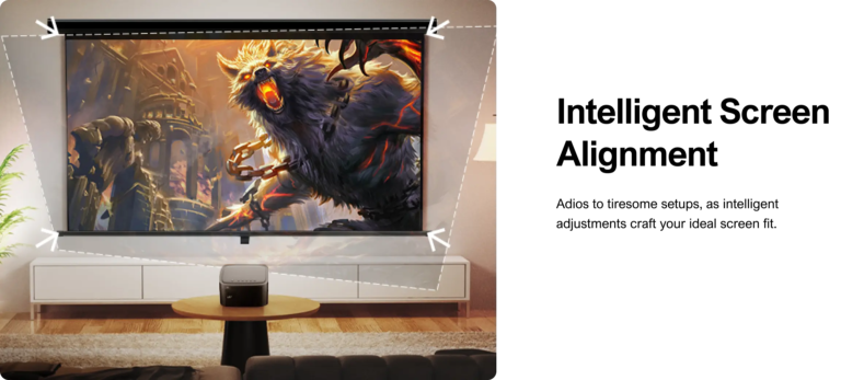 Nagyot zuhant az erős Ultimea Apollo P50 projektor ára 12