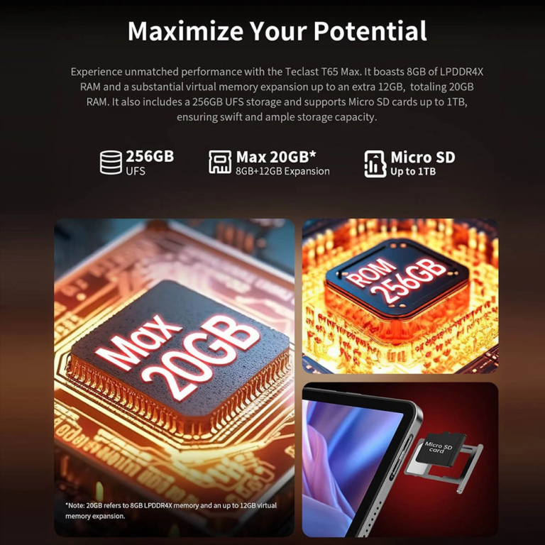 Gigantikus tablet lett olcsóbb Teclast T65 Max személyében 6