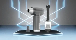 El mini aspirador con ventilador de CROSSGUN es realmente versátil