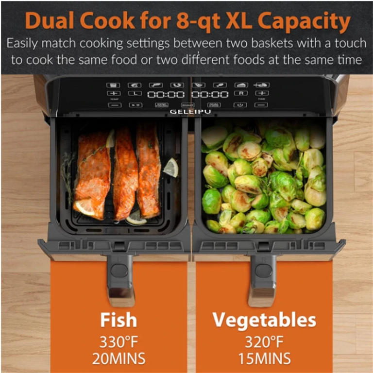 A Geleipu DL28 air fryer megeteti az egész családot 4