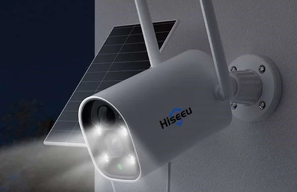 Test de la caméra de sécurité solaire Hiseeu C40