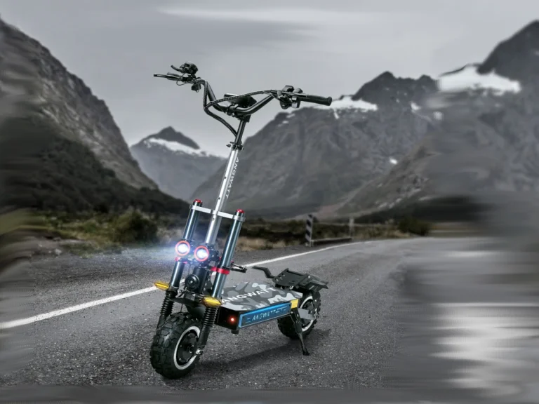 The dual motor Angwatt T1 scooter is a real monster