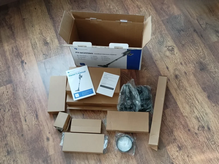 Proscenic P11 Mopping állóporszívó teszt 4