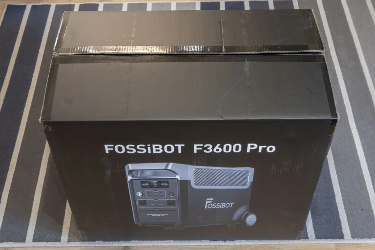 Fossibot F3600 Pro power station teszt 10