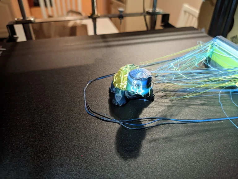 Zonestar Z9V5MK6 3D nyomtató teszt 61