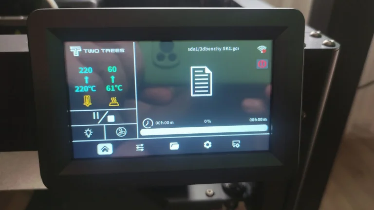 Prueba 1 de la impresora 3D TwoTrees SK33