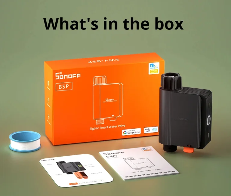 Sonoff SWV Zigbee: megoldás öntözéshez szezonvégi áron 11