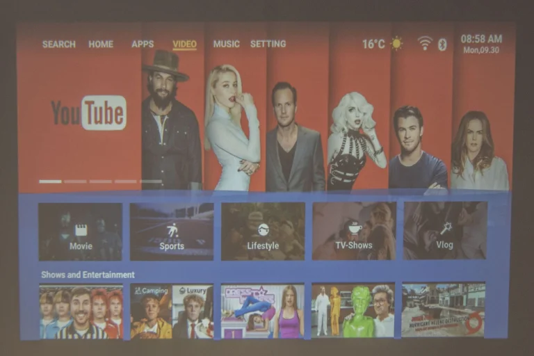 BlitzWolf BW-V3 Max projektor teszt 16