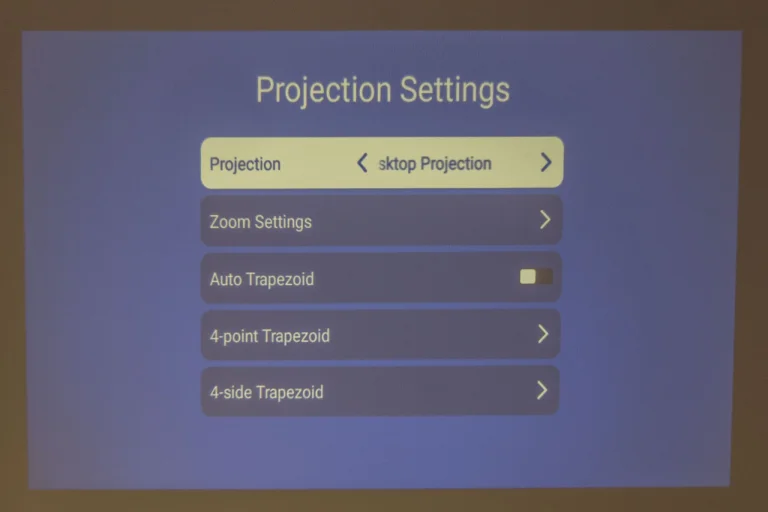 BlitzWolf BW-V3 Max projektor teszt 19