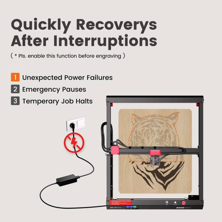 AlgoLaser lézergravírozó gép számos extra kiegészítővel 6