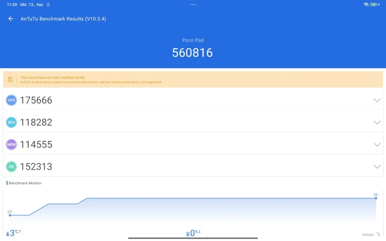 Xiaomi Poco Pad tablet test 34