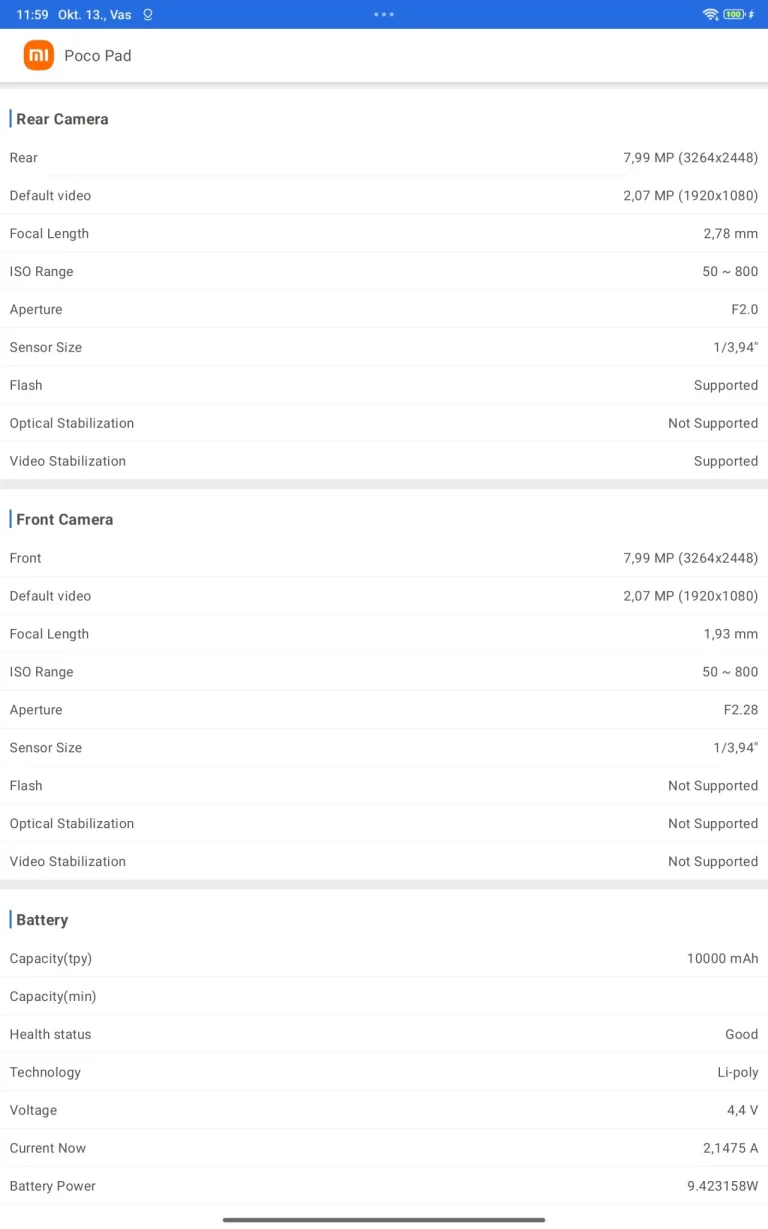 Xiaomi Poco Pad tablet test 39