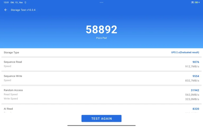 Xiaomi Poco Pad tablet test 35