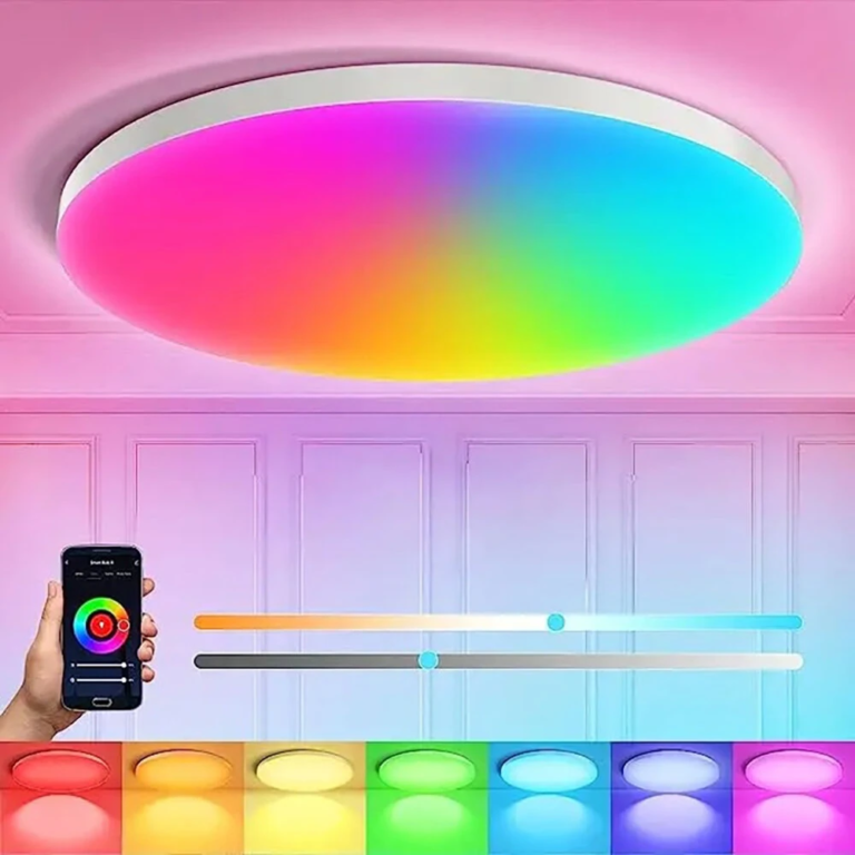 Smart LED lamp: colorful lights and intelligent control 2