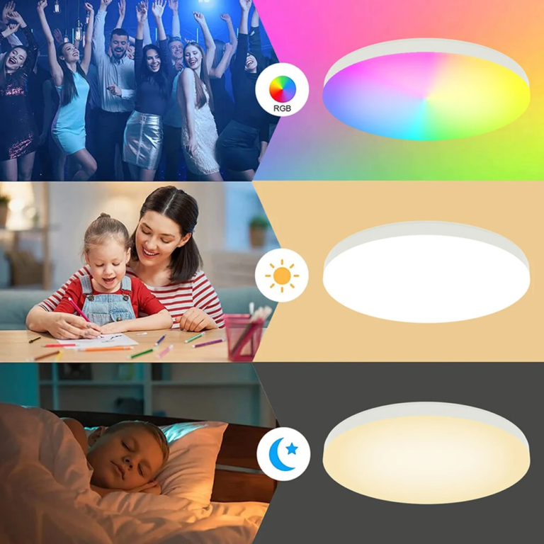 Smart LED lamp: colorful lights and intelligent control 8