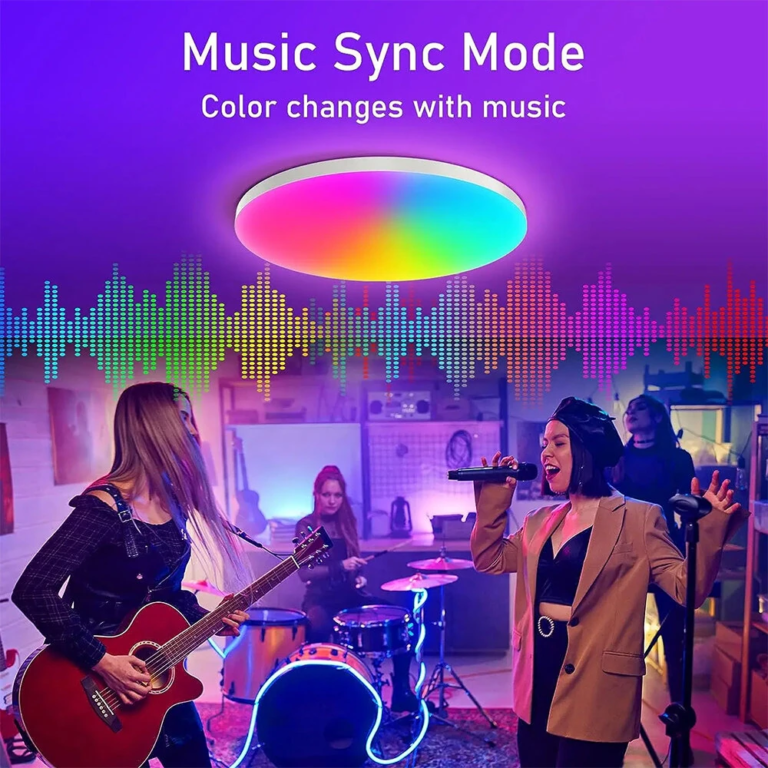 Smart LED lamp: colorful lights and intelligent control 5